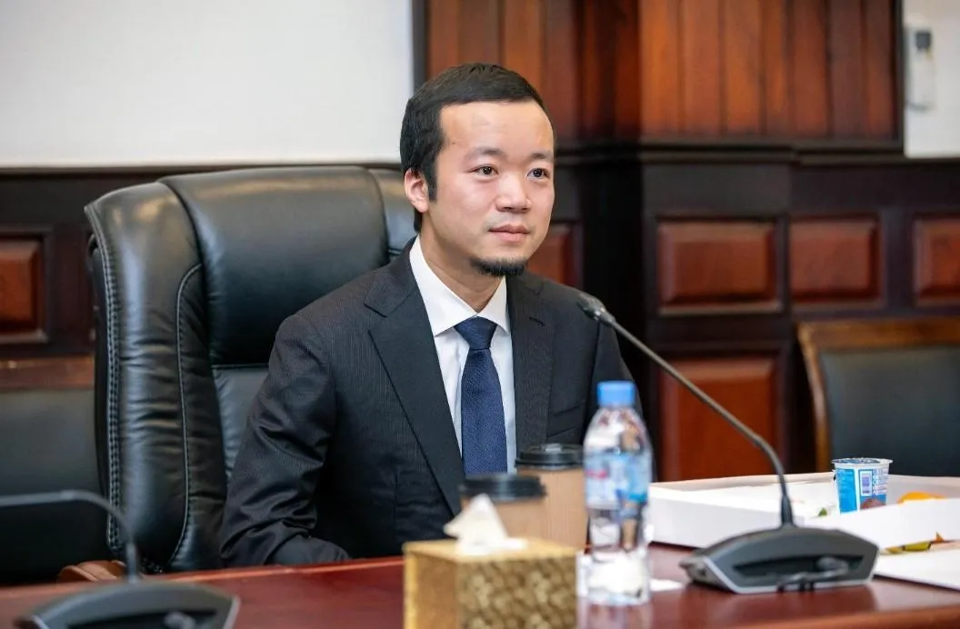 太子集團創辦人兼董事長陳志。（圖/翻攝新浪微博）