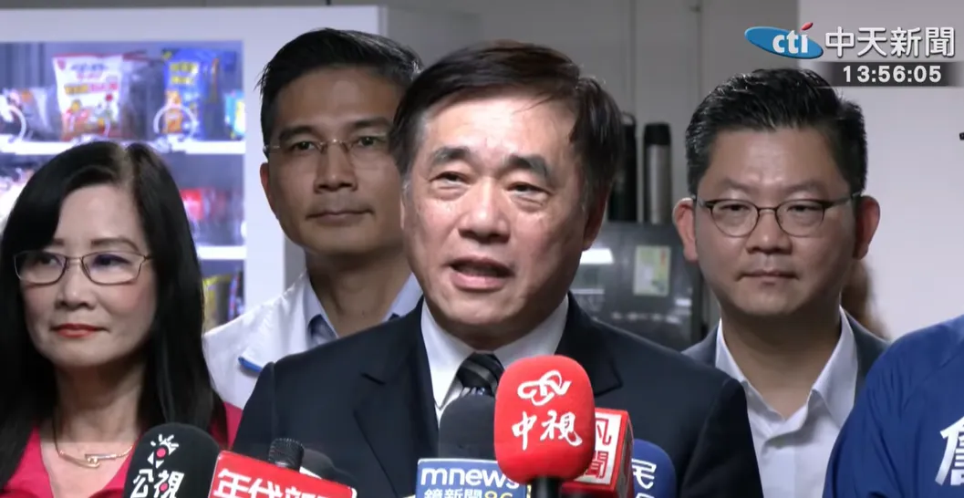 郝龍斌。（圖／中天新聞）