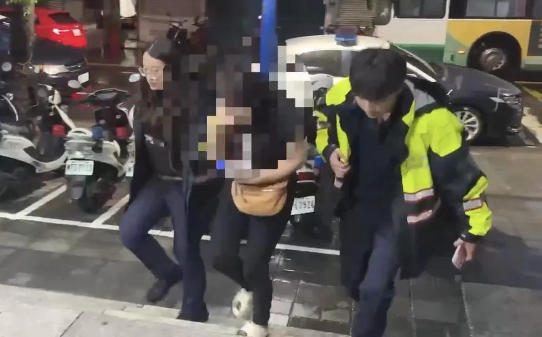 林女毒駕撞死人遭裁定羈押。（圖／翻攝畫面）
