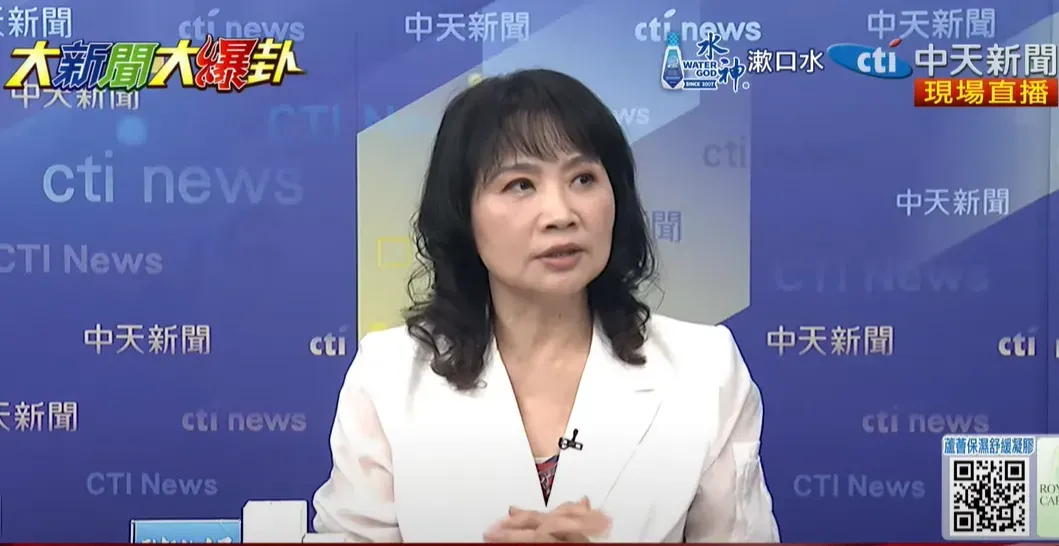 資深媒體人陳鳳馨。(圖/中天新聞)