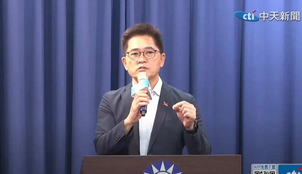 國民黨秘書長黃健庭。（資料圖／中天新聞）
