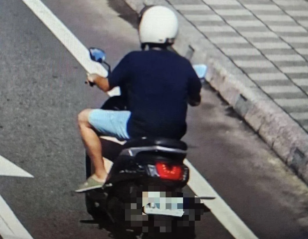 警方調閱監視器鎖定嫌犯行蹤。（圖／翻攝畫面）