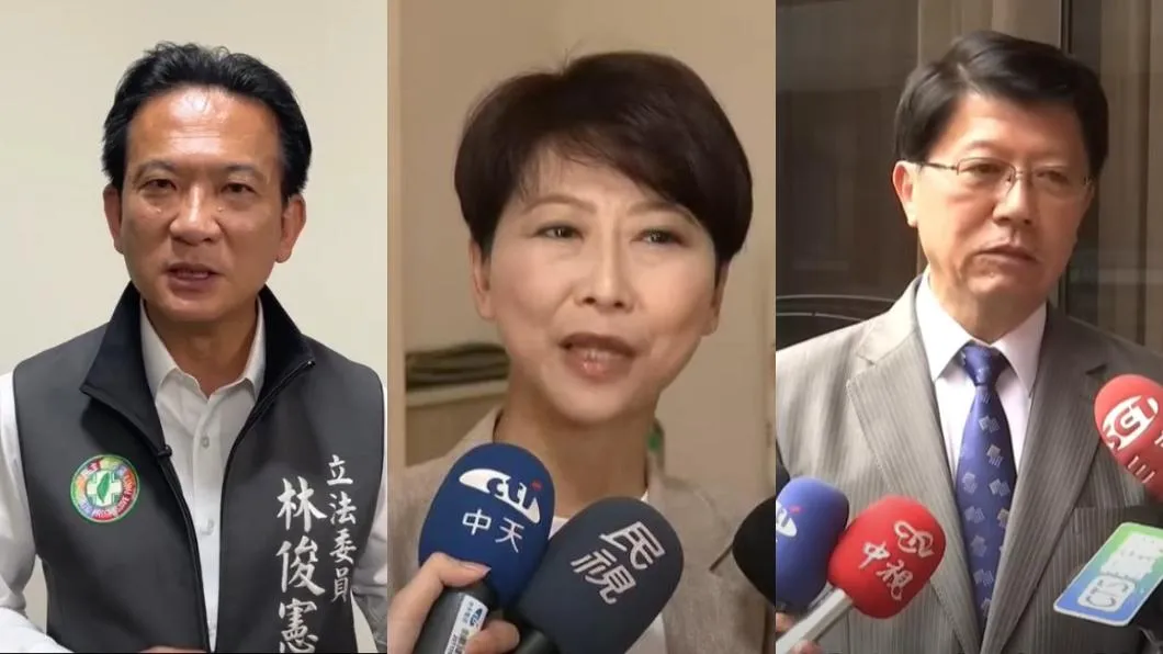 台南市長選舉呈現3強之爭。(資料照/中天新聞)