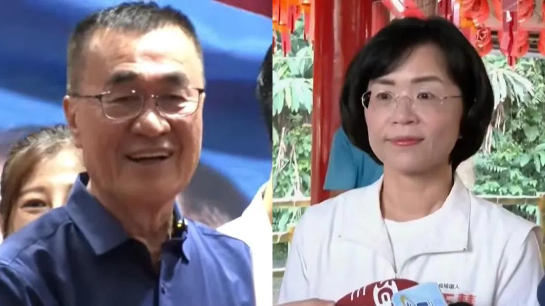 國民黨新北市長參選人李四川、民進黨新北市長參選人蘇巧慧。（合成圖，資料照／中天新聞）
