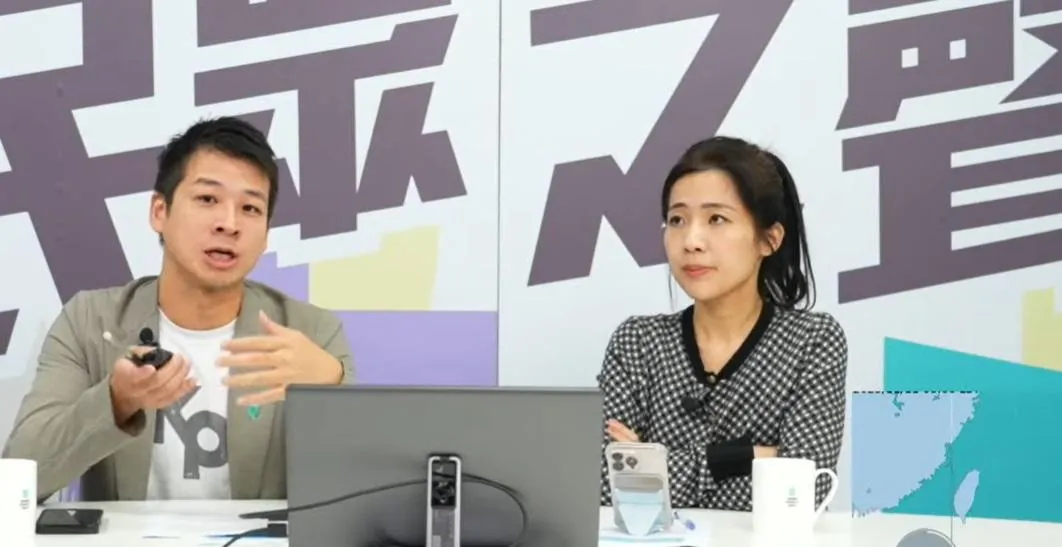 國民黨立委徐巧芯今日接受民眾黨副秘書長許甫訪問。（圖／民眾之聲YT）