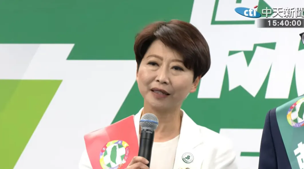 民進黨台南市長提名人陳亭妃。（資料照／中天新聞）