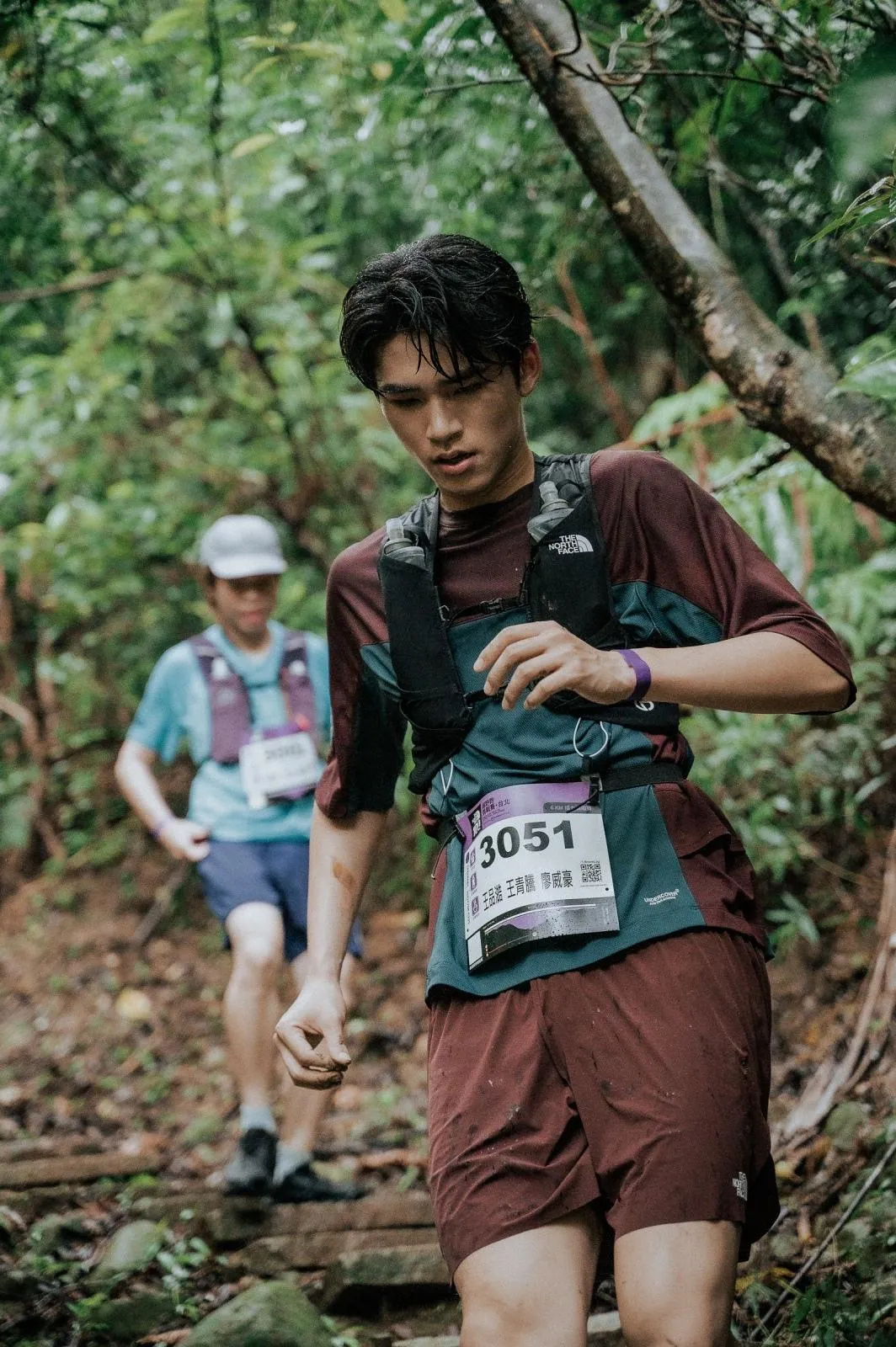 運動全能新生代演員王品澔越野跑初體驗。（圖／大會提供）