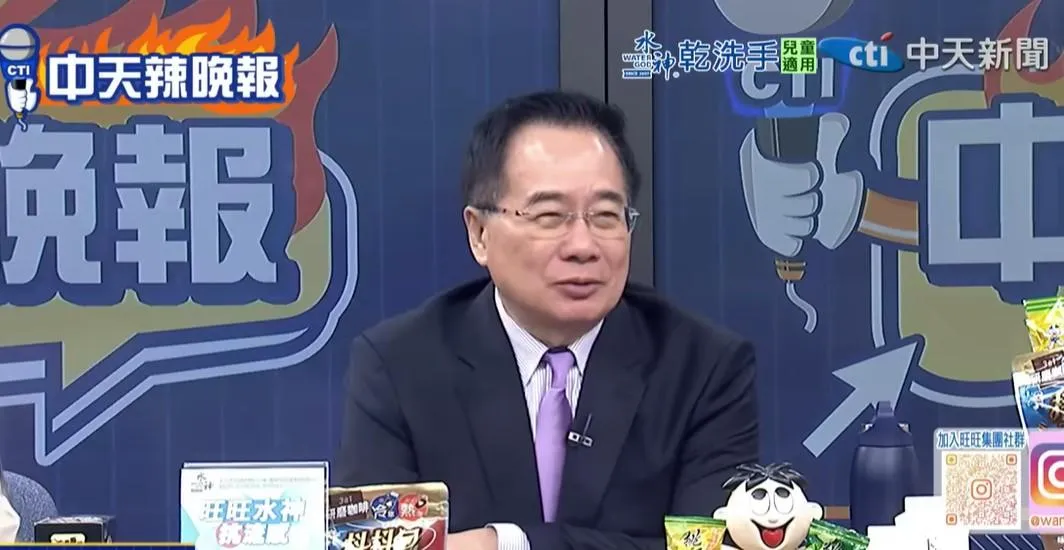 前立委蔡正元。（中天新聞）