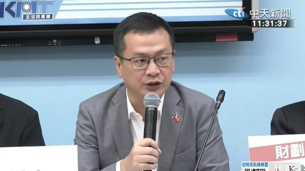 國民黨立委羅智強。（圖／中天新聞）