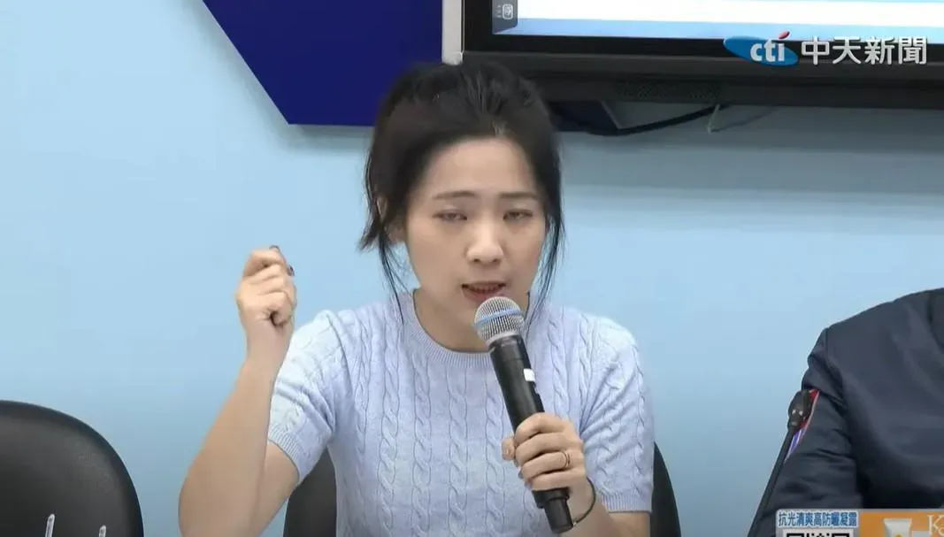 國民黨立委徐巧芯。(圖/中天新聞)