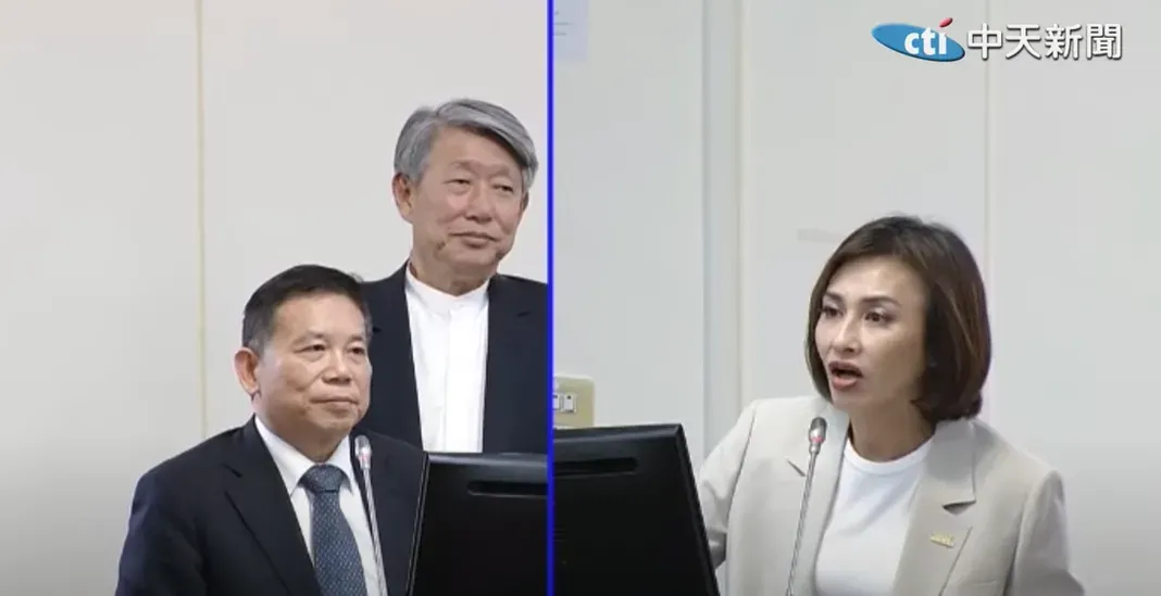 劉鏡清回應邱議瑩，指國家遇到困難，希望不要有人扯後腿。（圖／中天新聞）