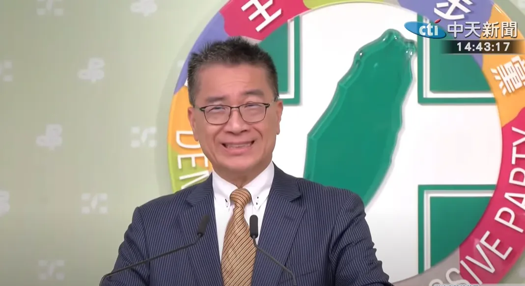 徐國勇將在8月25日接任民進黨秘書長。（圖／中天新聞）
