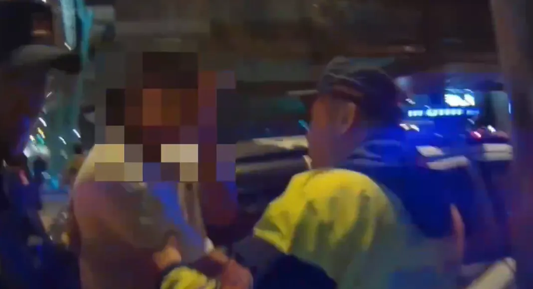 台北市Ruff夜店30日凌晨3時許發生衝突事件。（圖／翻攝畫面）