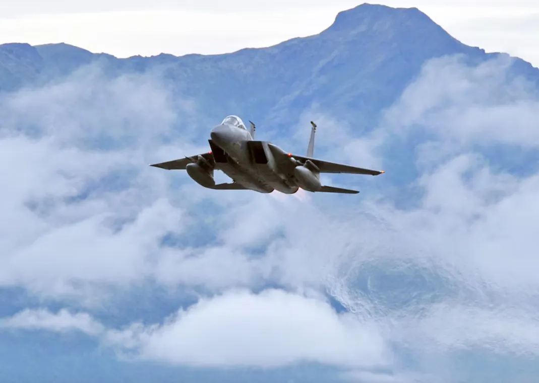 F-15。（示意圖／美國空軍）