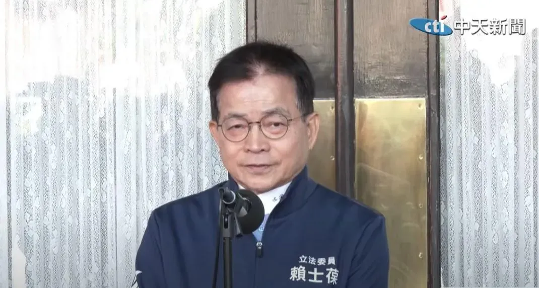 賴士葆。（圖／中天新聞）