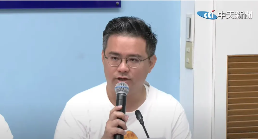 黃健豪指出，司法判決是遲來的正義，但只能高興一下子，現在燃煤發電持續運作，依舊影響空氣品質。（圖/中天新聞）