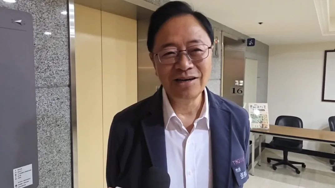 民進黨正式提名黃世杰參選桃園市長，桃園市長張善政15日強調自己專注市政。（圖／中天新聞）