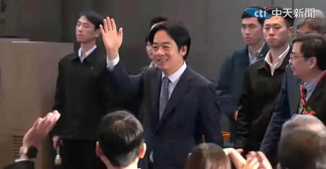 總統賴清德出席獸醫節慶祝大會。(圖／中天新聞)
