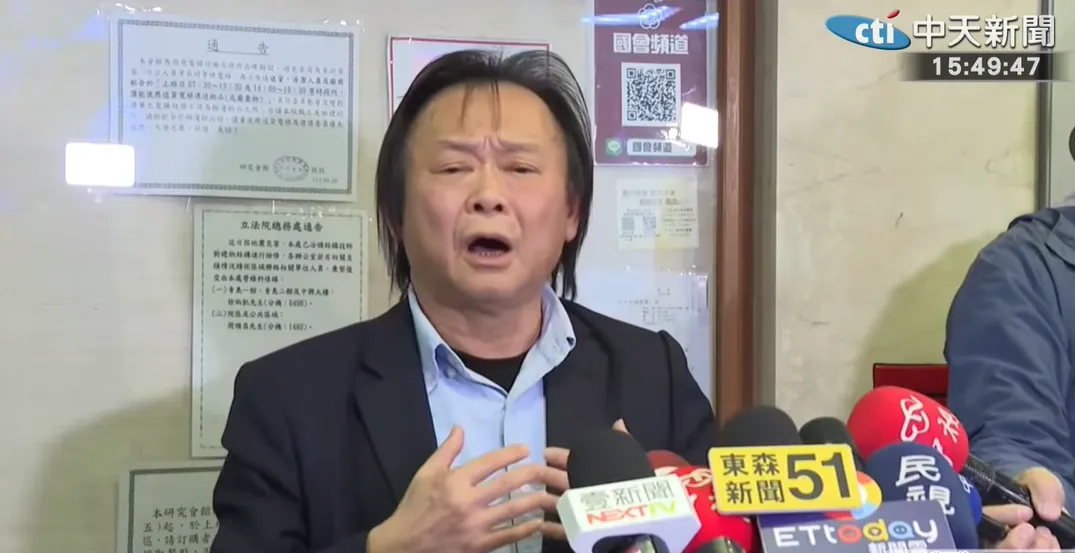民進黨立委王世堅也被點名選桃園市長。（圖／中天新聞）