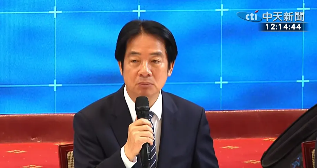 總統賴清德投書華郵宣示要編列高達1.25兆的國防特別預算。（圖/中天新聞）