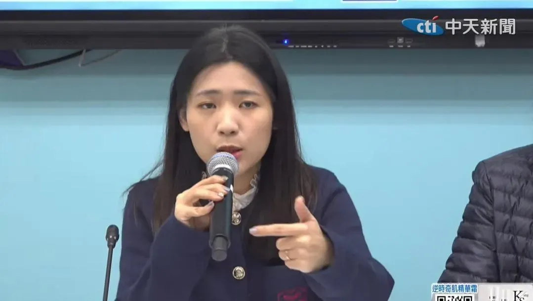 國民黨立委徐巧芯。（圖／中天新聞）