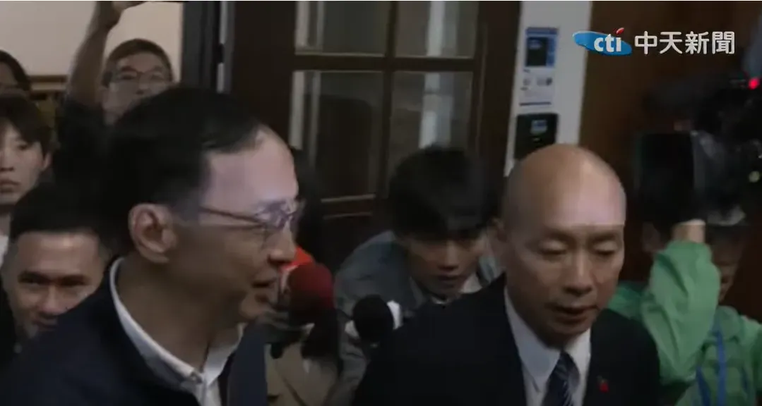 朱立倫今拜會韓國於。（圖/中天新聞）