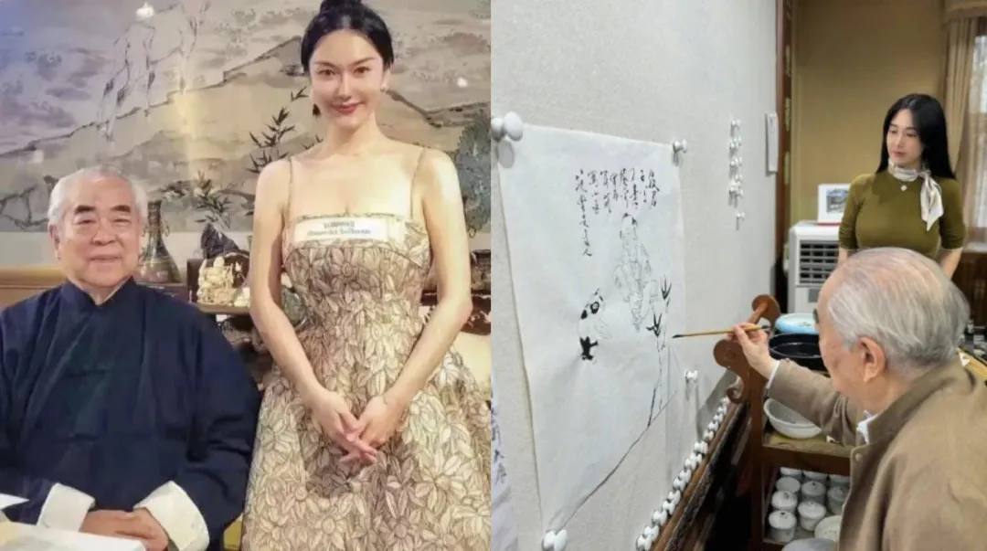陸書畫大師范曾傳被小50歲嫩妻捲走市值20億人民幣藏品。(圖/翻攝微博)