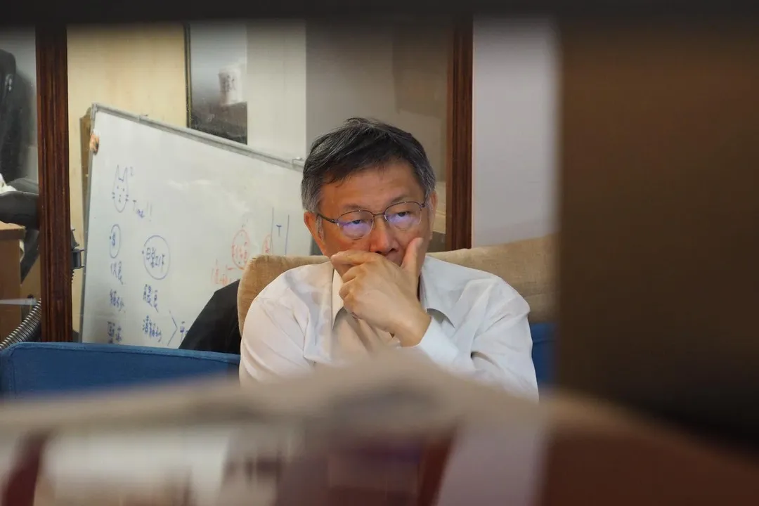 柯文哲為施明德的逝去哀悼。（圖／翻攝自柯文哲臉書）