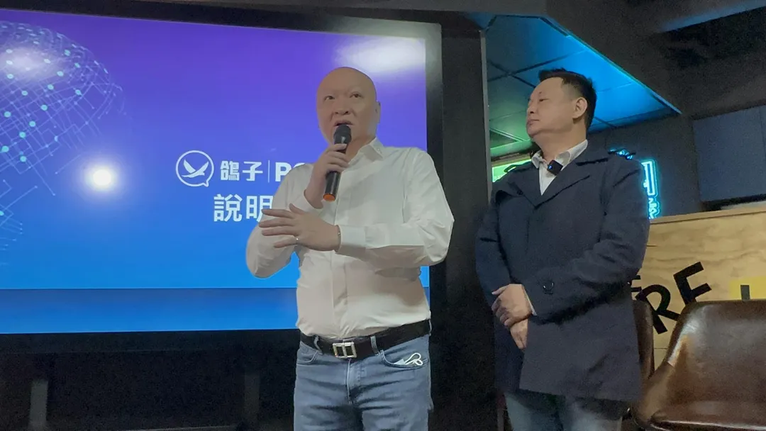 林秉文(左)資料照。(圖/中天新聞)