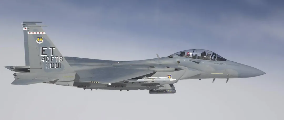 美國F-15E戰機。（圖／翻攝美國空軍網站）