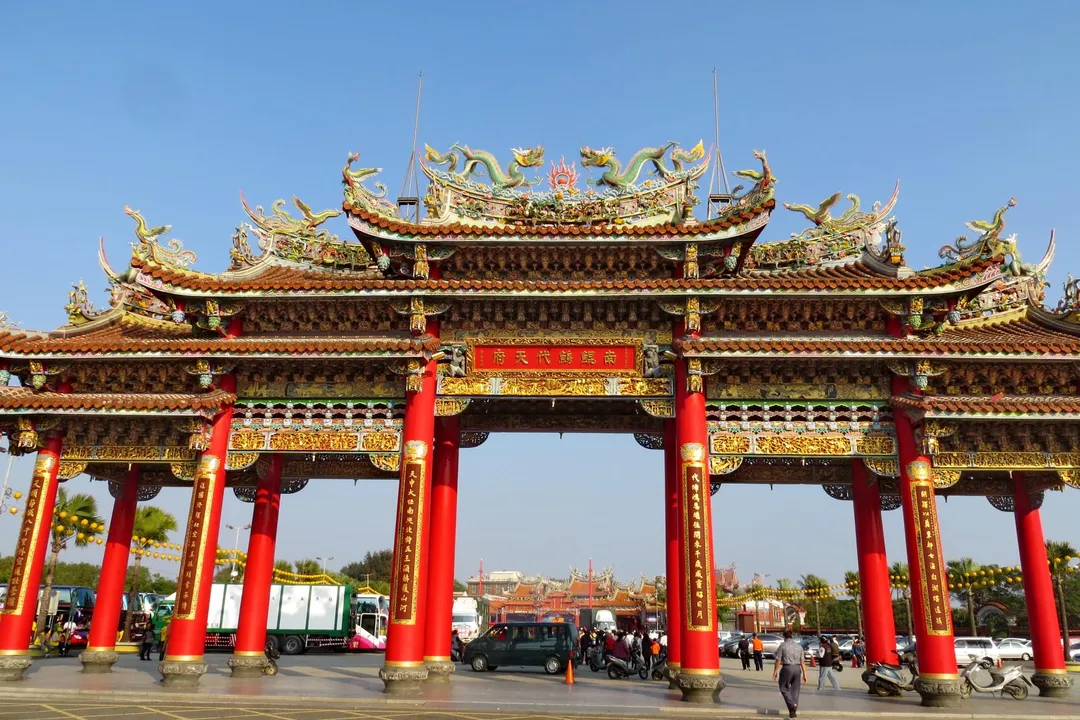 南鯤鯓代天府。（圖／WIKI共享資源）