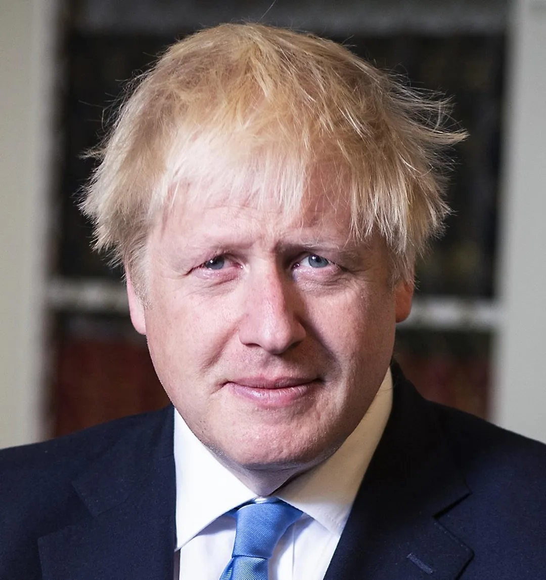 英國前首相強生。（圖/翻攝英國內閣辦公廳網站）