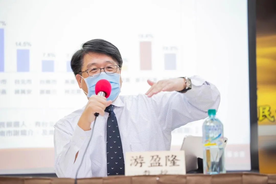 台灣民意基金會董事長游盈隆(攝自游盈隆臉書)