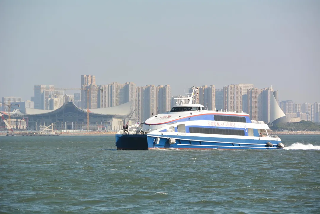 小三通金門水頭至廈門五通航線於今（28）日下午15時40分起暫停航駛。（圖／資料照）