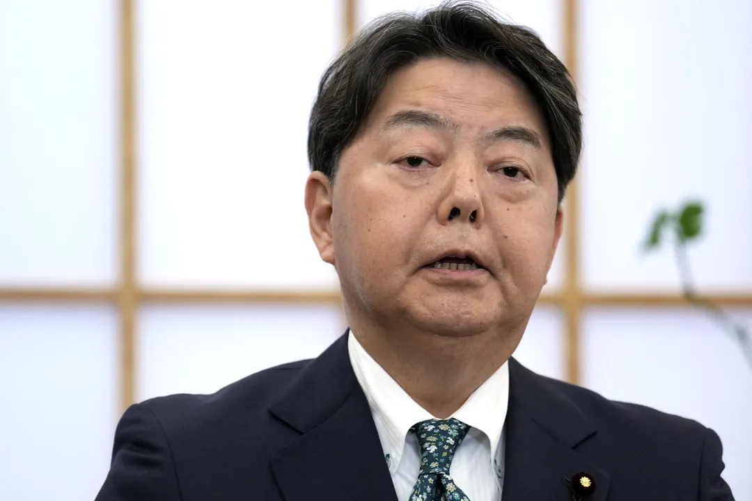 日本內閣官房長官林芳正。（圖/美聯社）