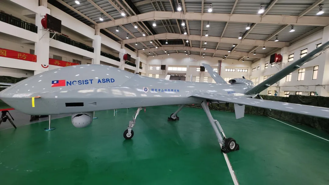 中科院研製騰雲無人機。(圖/中天新聞)