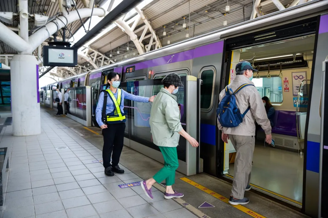 桃園捷運。(圖/翻攝自桃捷臉書粉專)