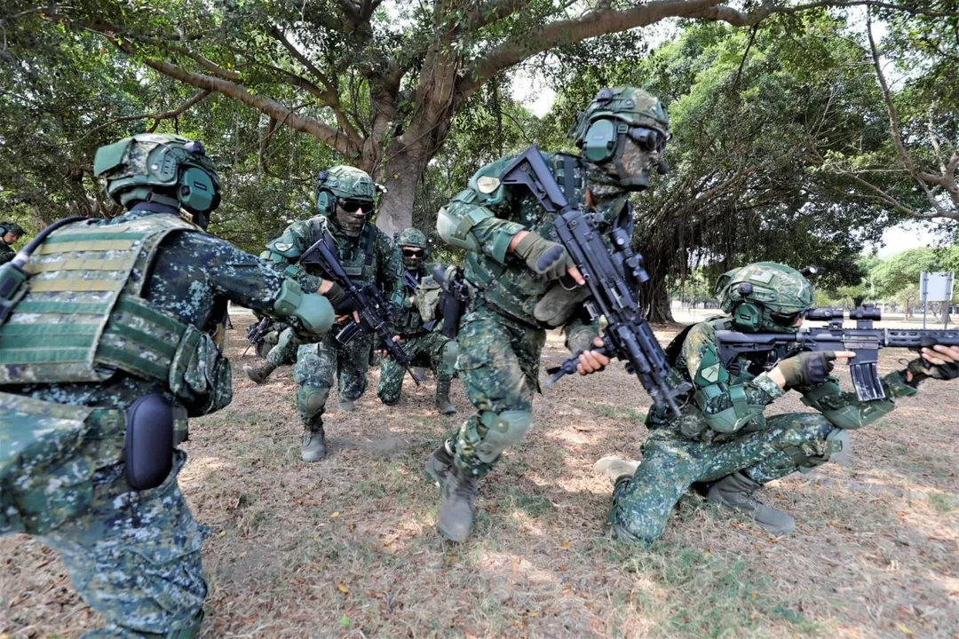 陸軍傘兵部隊。(圖/報系資料照)