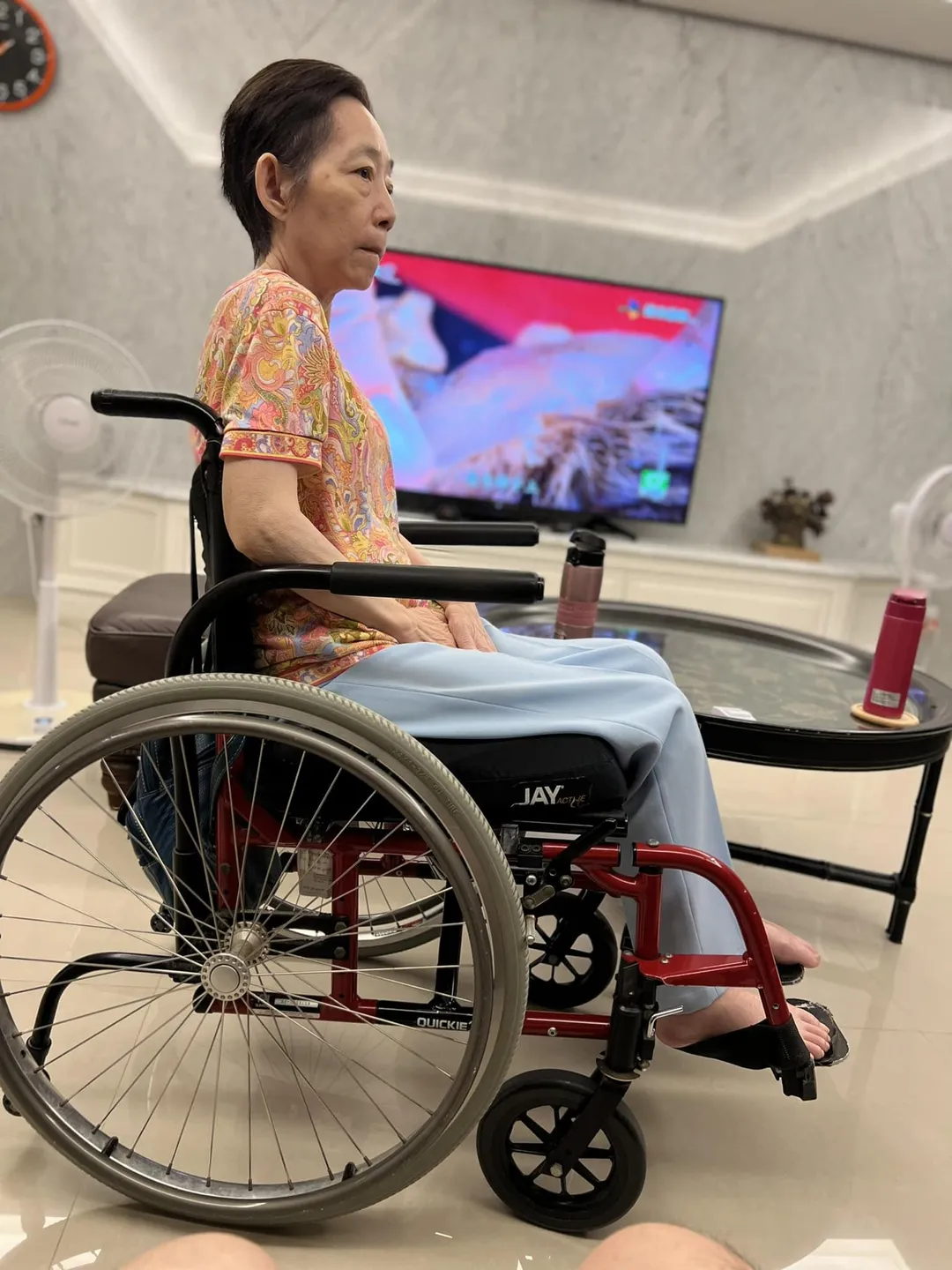 前總統陳水扁妻子吳淑珍今（15）日下午在台南住處昏倒，一度出現無呼吸心跳（OHCA）情況。（圖/翻攝畫面）