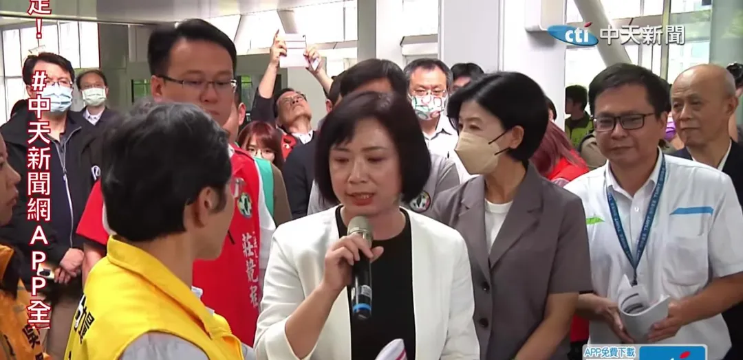 民進黨立委何欣純。（圖／中天新聞）