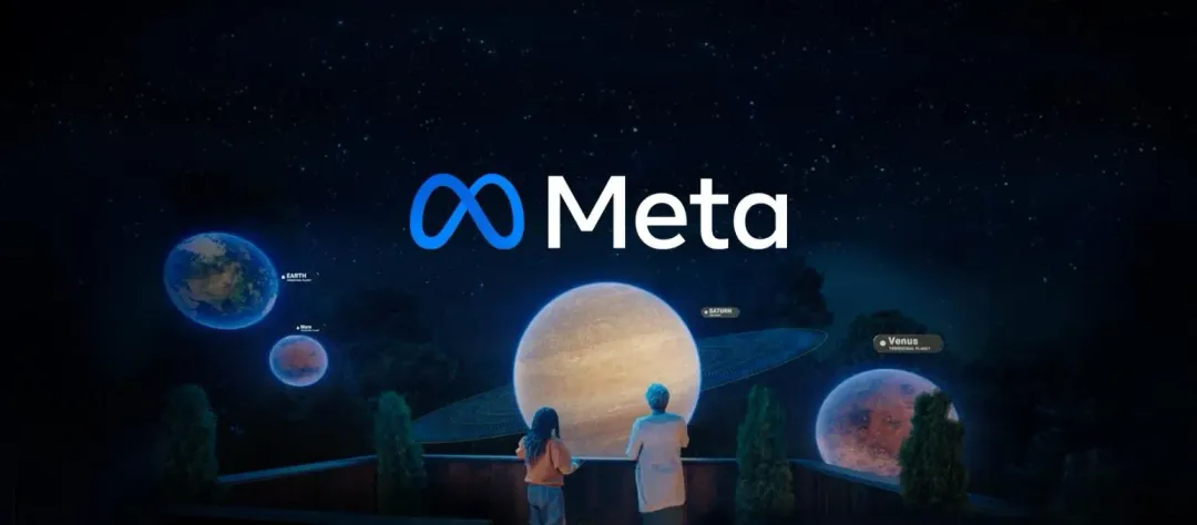 臉書母公司Meta。（圖／翻攝自臉書Meta）