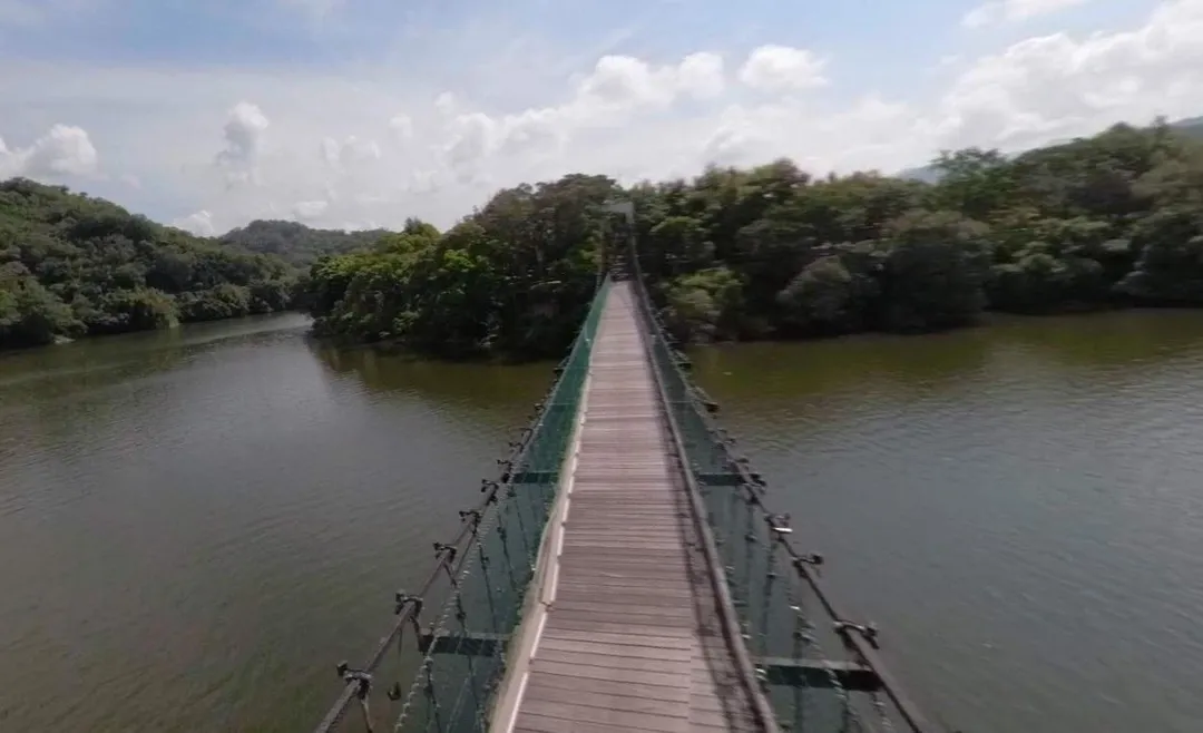苗栗縣明德水庫蓄水量已跌破三成，僅剩27%。（示意圖／翻攝Google Maps）
