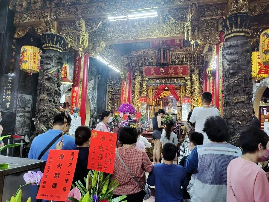 白沙屯媽祖進香活動是一場文化盛事。（圖／中天新聞）