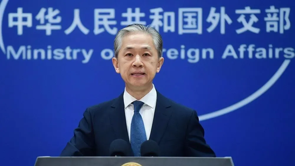 大陸外交部發言人汪文斌。（資料照／新華社）