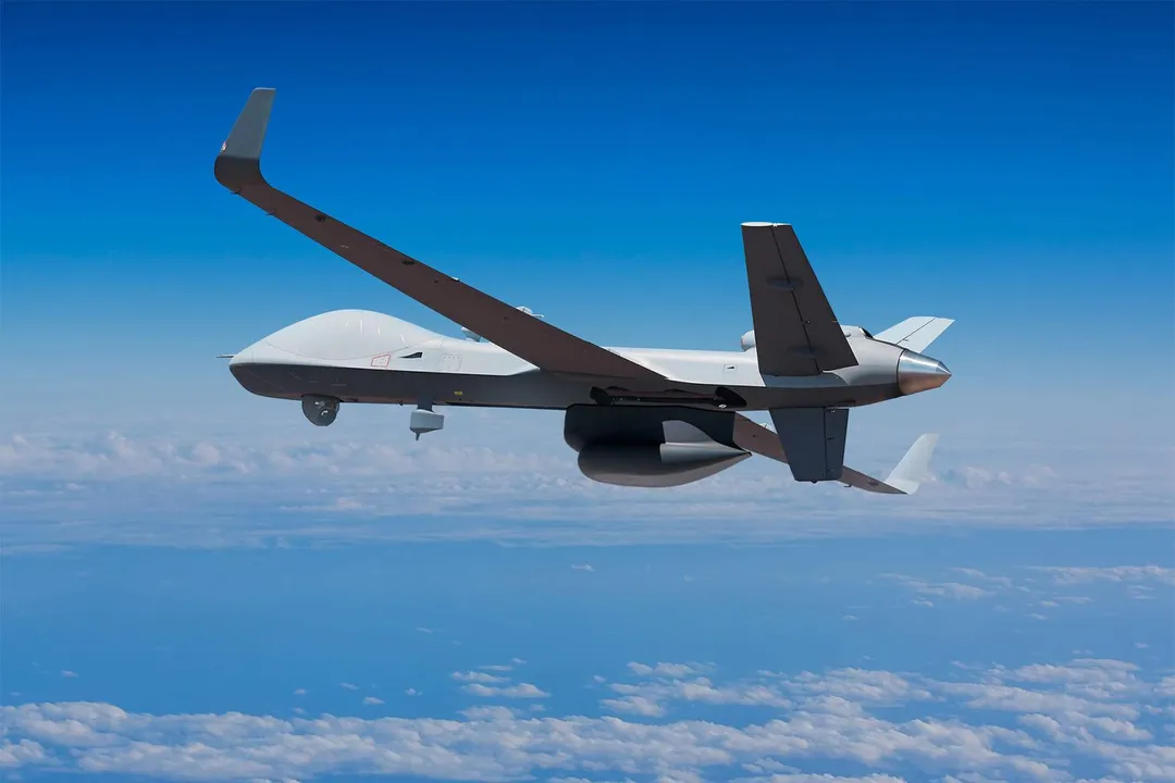 巴方短時間內擊落超過70架無人機，包括造價高昂的Harop和MQ-9，顯示這套防空體系確實發揮效果，圖為MQ-9B無人機。(圖/GA-ASI)