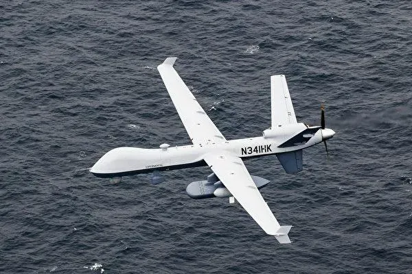 MQ-9B無人機。(圖取自美國太平洋艦隊Flickr)