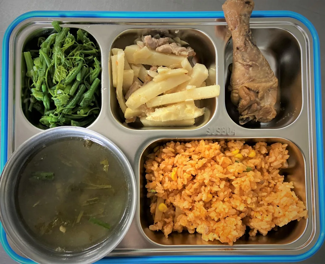 營養午餐。（無／資料照）