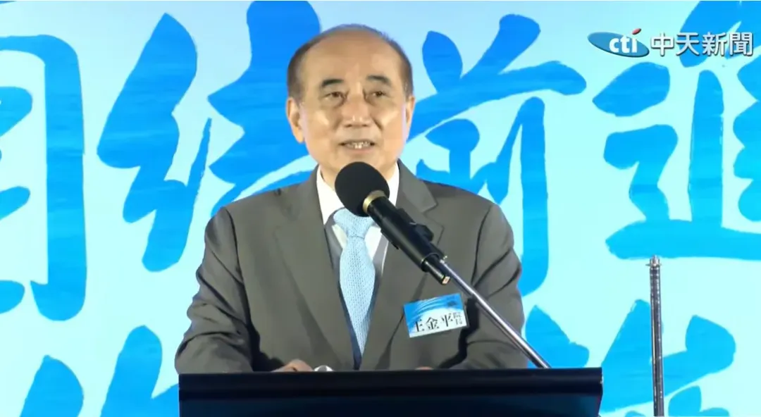 韓國瑜與王金平都是不分區第一名熱門人選，不過據了解兩人都未主動爭取（攝自中天新聞）