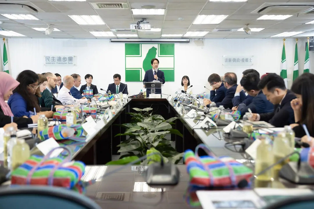 示意圖:身兼民進黨主席的賴清德總統在民進黨中央開會。(圖/民進黨提供)