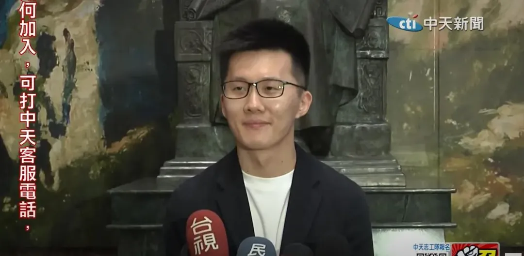 前國民黨發言人蕭敬嚴。（圖／中天新聞）